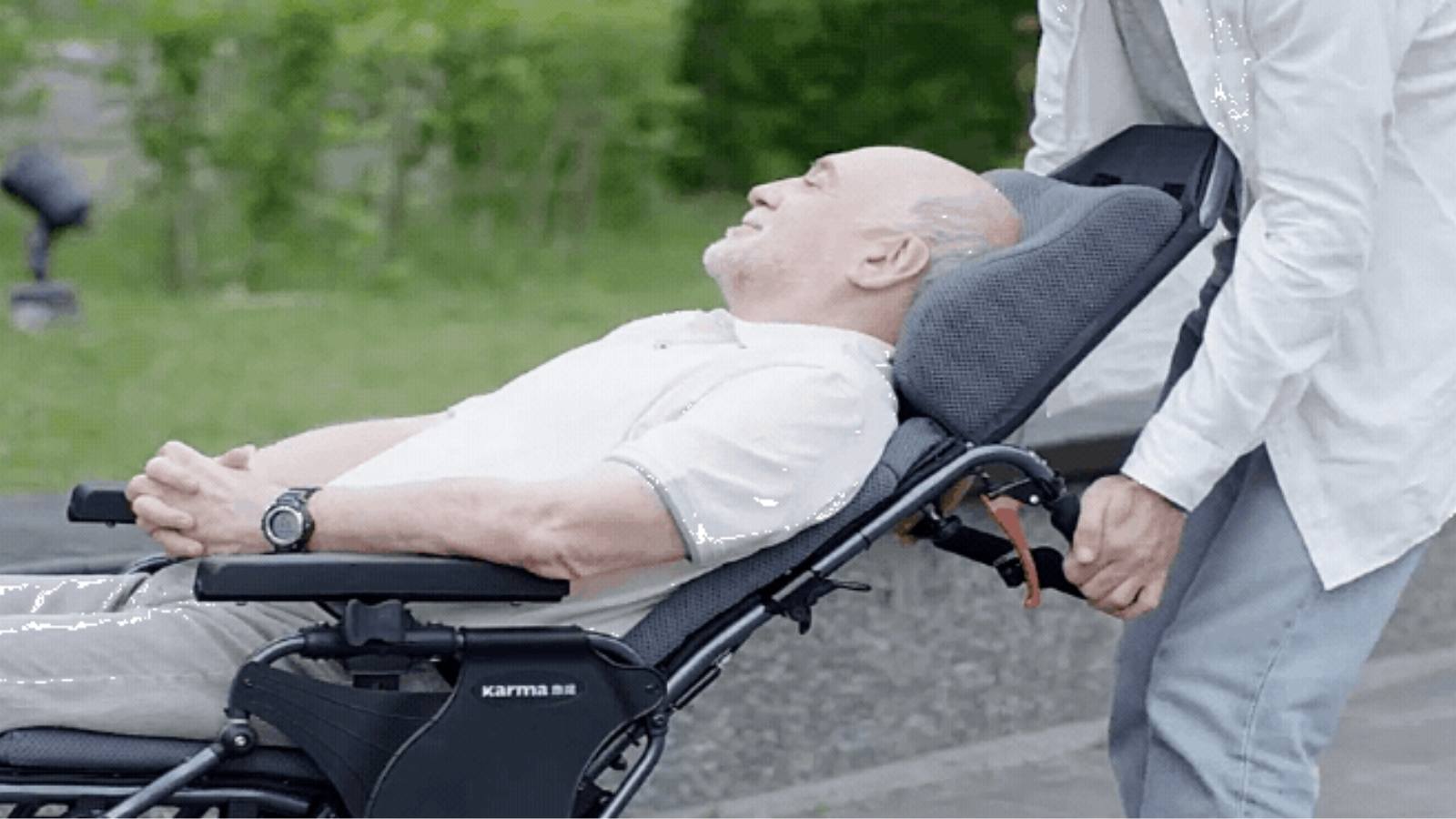 วีลแชร์ปรรับระดับได้, วีลแชร์ปรับเอนนอนได้