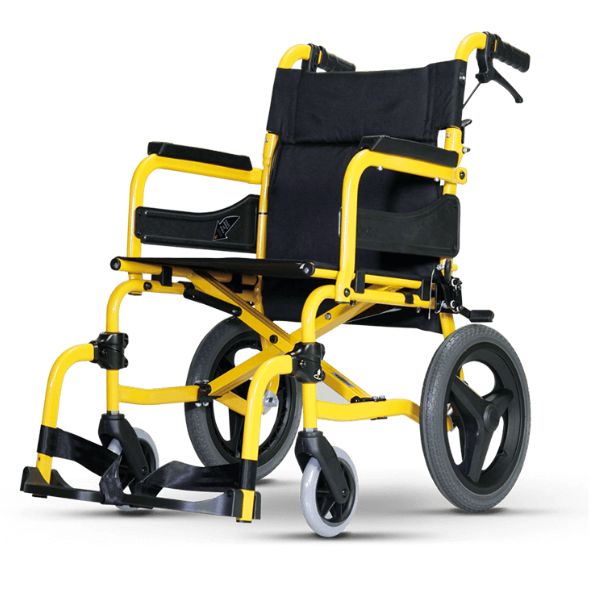 SOMA 215 รถเข็นวีลแชร์ น้ำหนักเบา รุ่นประหยัด พับเก็บได้